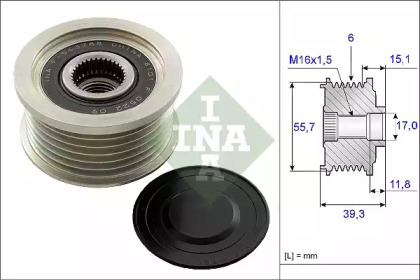 Механизм свободного хода INA 535 0249 10