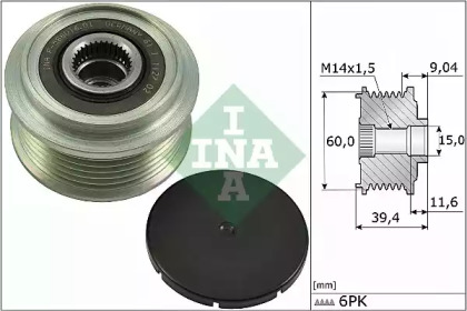 Механизм свободного хода INA 535 0277 10