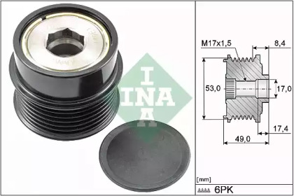 Механизм свободного хода INA 535 0281 10