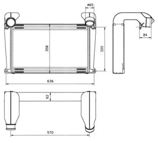 Теплообменник NRF 30099