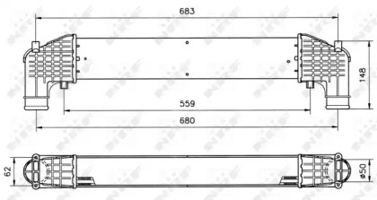 Теплообменник NRF 30108A