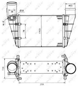 Теплообменник NRF 30127A