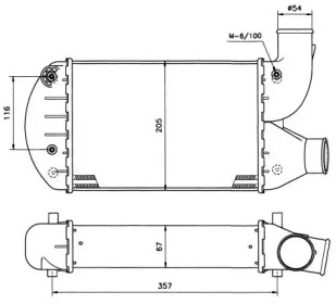 Теплообменник NRF 30134