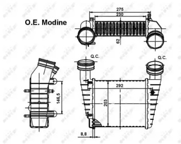 Теплообменник NRF 30138