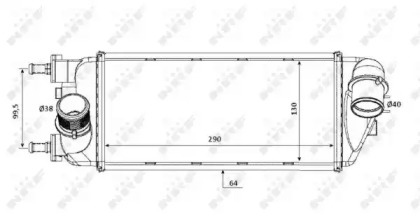 Интеркулер NRF 30183