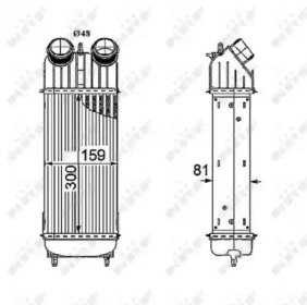 Теплообменник NRF 30196