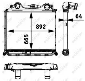 Теплообменник NRF 30205