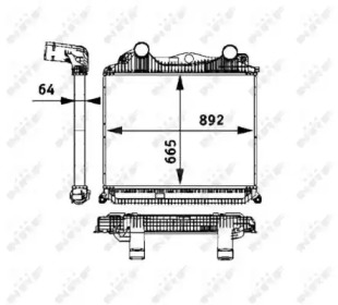 Теплообменник NRF 30206