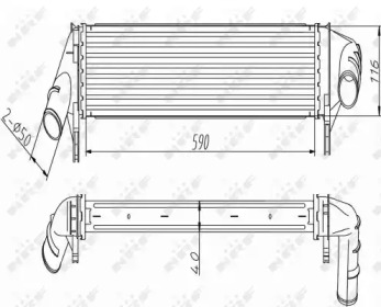 Теплообменник NRF 30255