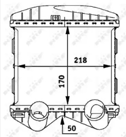 Теплообменник NRF 30257