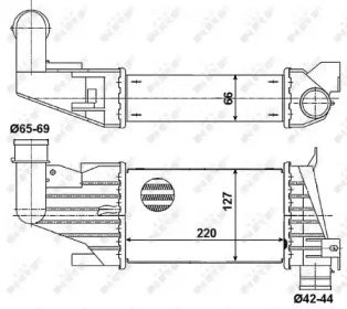 Теплообменник NRF 30258