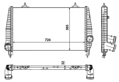 Теплообменник NRF 30474