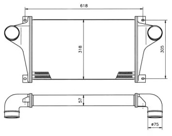 Теплообменник NRF 30810