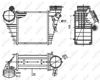 Теплообменник NRF 30838