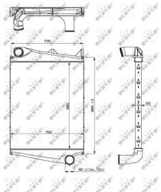 Теплообменник NRF 309003