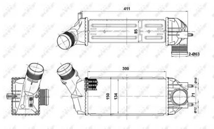 Теплообменник NRF 30908