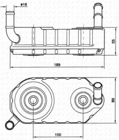 Теплообменник NRF 31004A