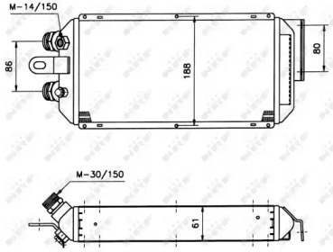 Теплообменник NRF 31056