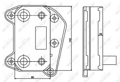 Теплообменник NRF 31183