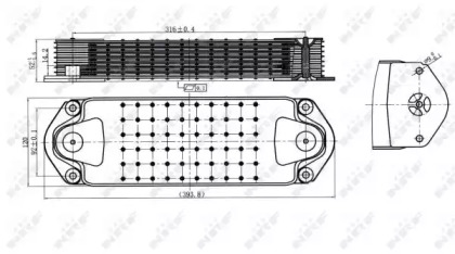 Теплообменник NRF 31198