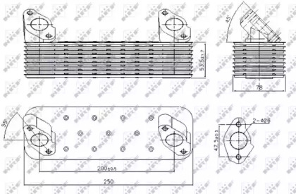 Теплообменник NRF 31250