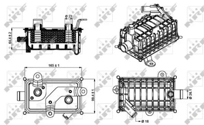 Теплообменник NRF 31280