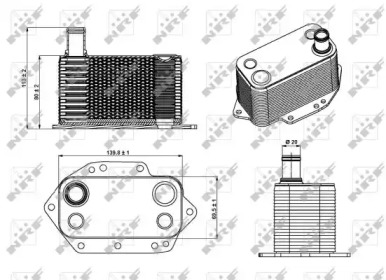 Теплообменник NRF 31281