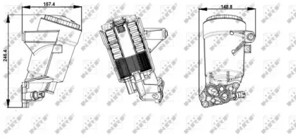 Теплообменник NRF 31292