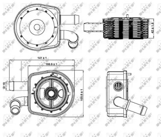 Теплообменник NRF 31297