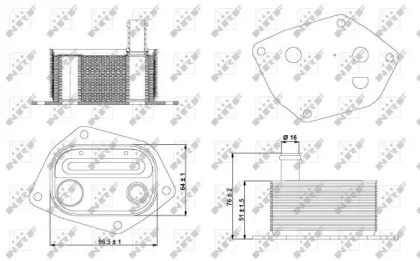 Теплообменник NRF 31298