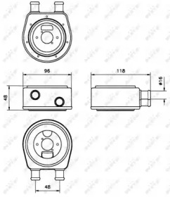 Теплообменник NRF 31301