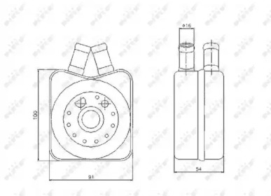 Теплообменник NRF 31304