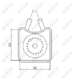 Теплообменник NRF 31305