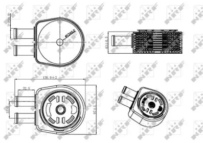 Теплообменник NRF 31310