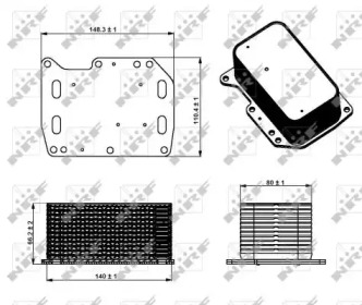 Теплообменник NRF 31334