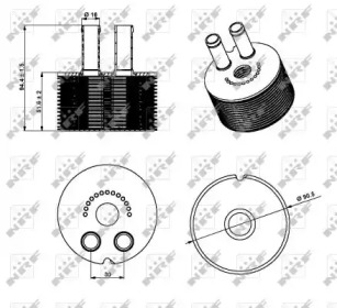 Теплообменник NRF 31336