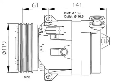 Компрессор NRF 32021G