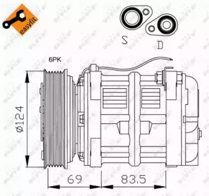 Компрессор NRF 32038