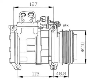 Компрессор NRF 32048G