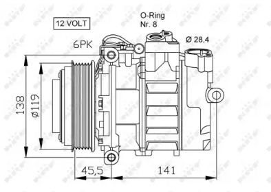 Компрессор NRF 32053G