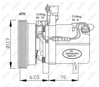 Компрессор NRF 32055