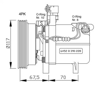 Компрессор NRF 32055G