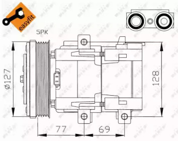 Компрессор NRF 32061G