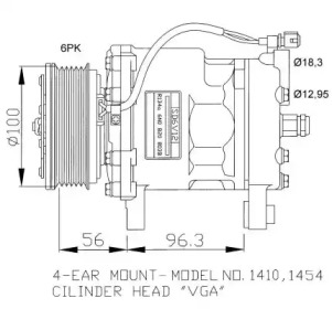 Компрессор NRF 32065G