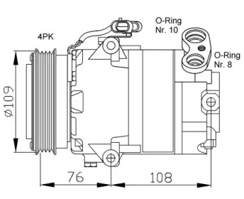 Компрессор NRF 32081G