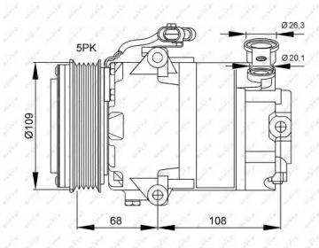 Компрессор NRF 32083G