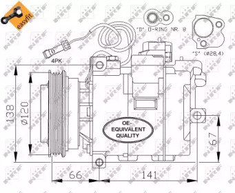 Компрессор NRF 32104