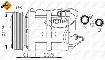 Компрессор NRF 32108G