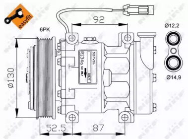 Компрессор NRF 32113G