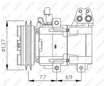 Компрессор NRF 32115G